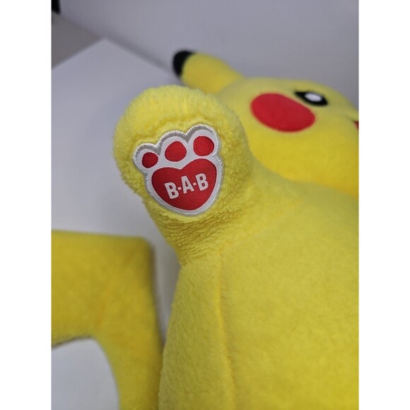 Pokemon Pikachu Build A Bear Plush Stuffed Toy 18" - Picture 4 of 7